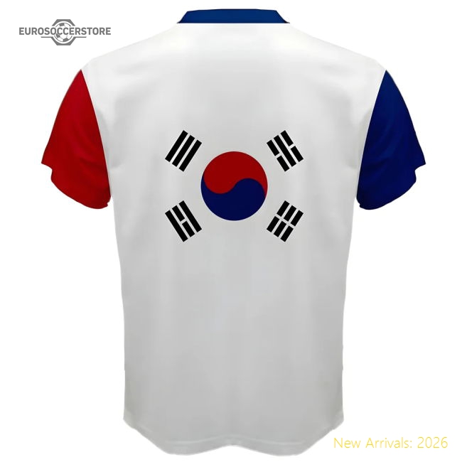 South Korea Coat of Arms Sublimated Sports Jersey-Football Shirts Shop