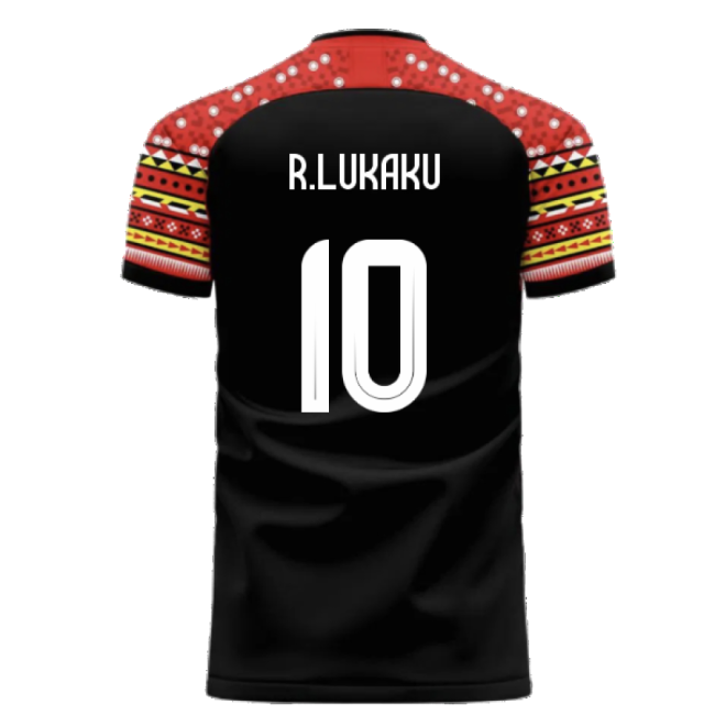 Belgium 2024-2025 Away Concept Football Kit (Libero) (7-8y) (BNWT) (R.Lukaku 10)-Football Shirts Shop