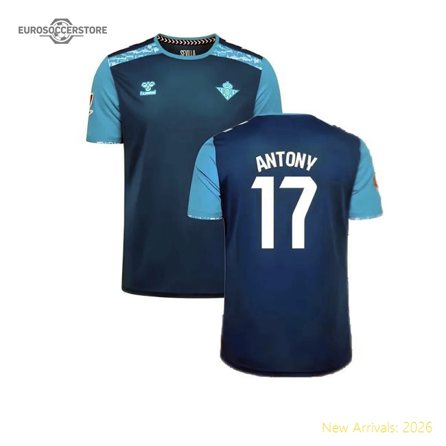 2024-2025 Real Betis Third Shirt (Antony 17)-Football Shirts Shop