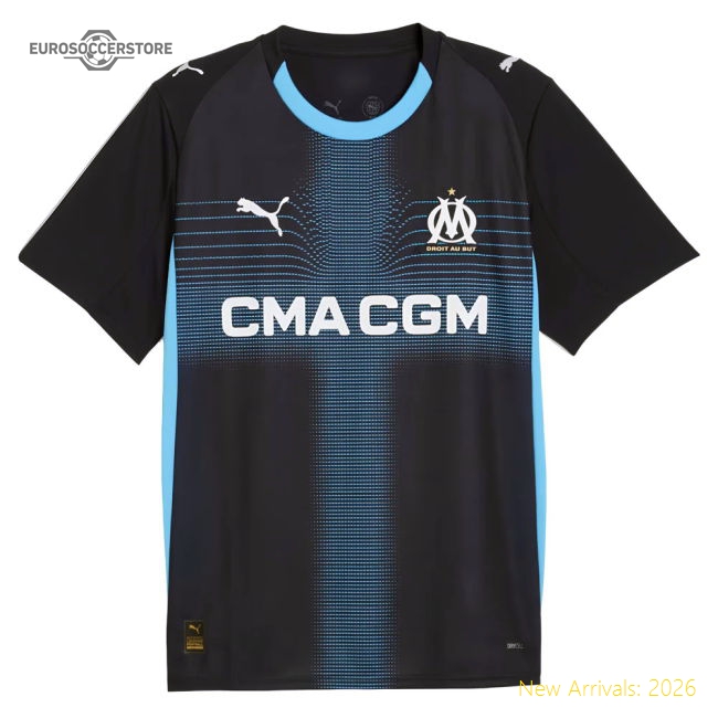 2025-2026 Marseille Away Shirt-Football Shirts Shop
