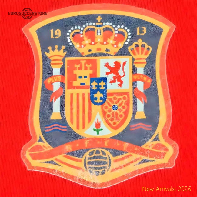 Spain 12th Man T-Shirt - Red-Football Shirts Shop