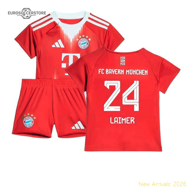 2025-2026 Bayern Munich Home Baby Kit (Laimer 24)-Football Shirts Shop