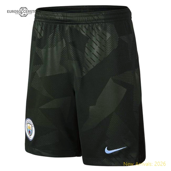 2017-2018 Man City Third Nike Football Shorts (Kids)-Football Shirts Shop