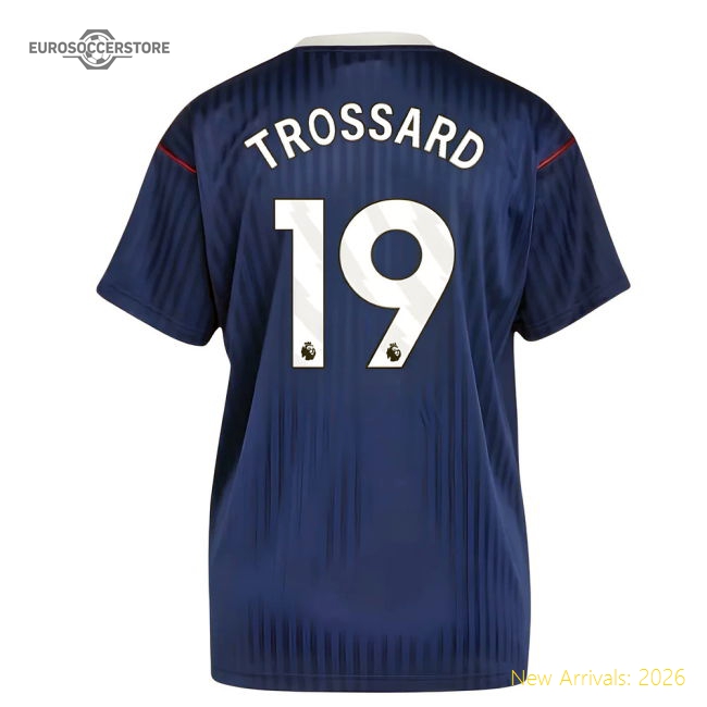 Arsenal Terrace Icons Shirt (Navy) (Trossard 19)-Football Shirts Shop