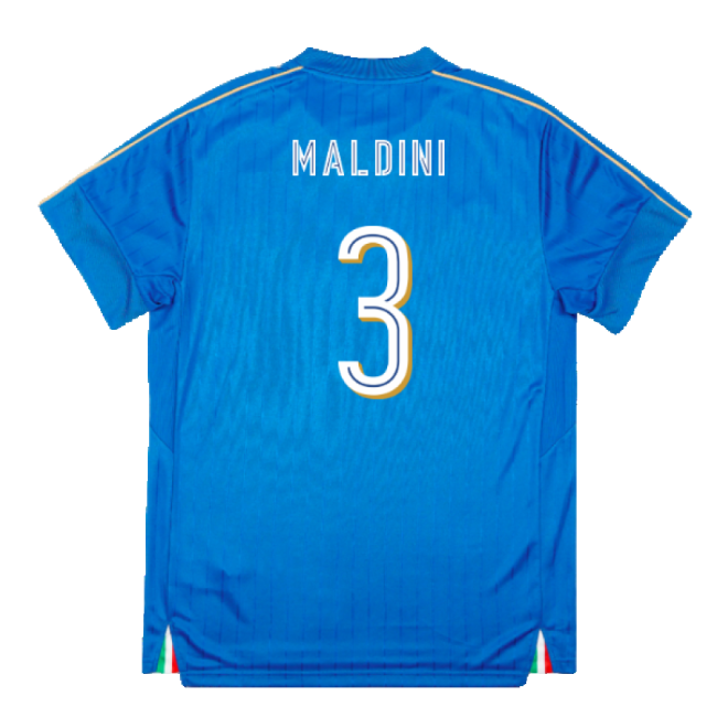 2016-2017 Italy Home Shirt (Maldini 3)-Football Shirts Shop