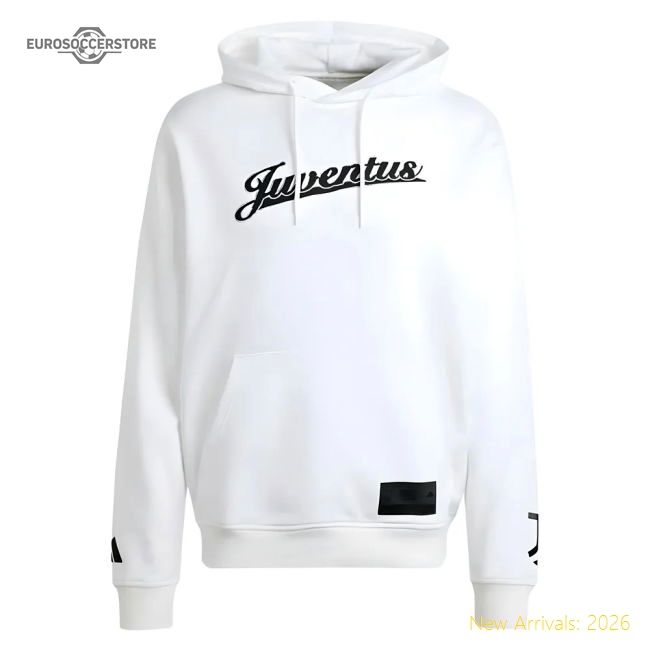 2025-2026 Juventus US Hoody (White)-Football Shirts Shop