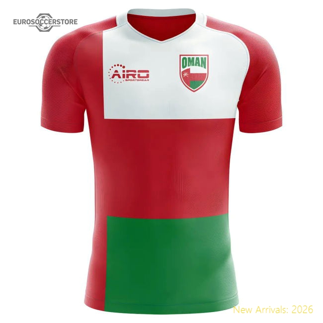 2025-2026 Oman Home Concept Football Shirt-Football Shirts Shop