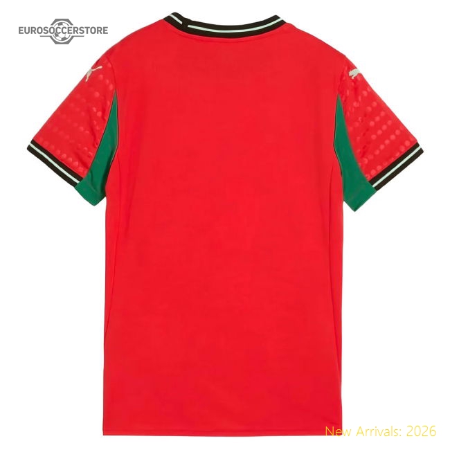 2025-2026 Portugal Womens Team Home Shirt (Ladies)-Football Shirts Shop