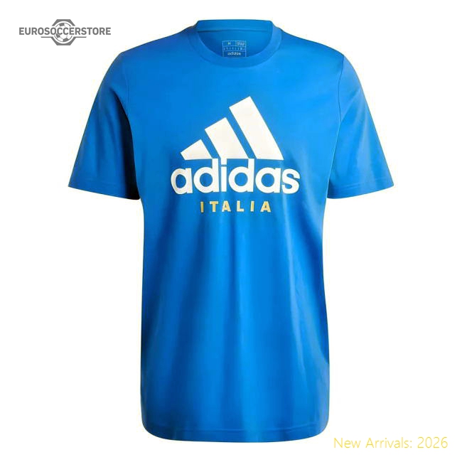 2024-2025 Italy DNA Graphic Tee (Blue)-Football Shirts Shop