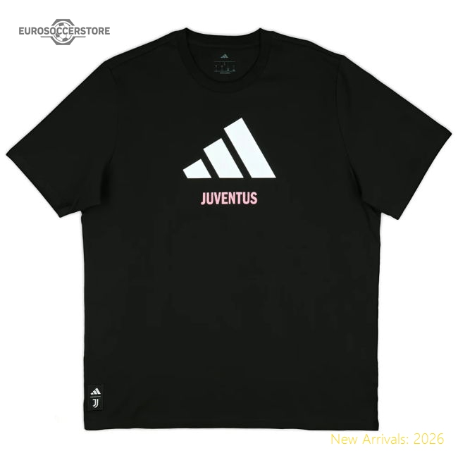 2025-2026 Juventus Seasonal Graphic Tee (Black) (Your Name)-Football Shirts Shop