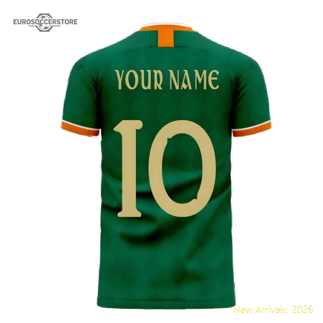 Ireland 2025-2026 Classic Concept Football Kit (Libero) (Your Name)-Football Shirts Shop