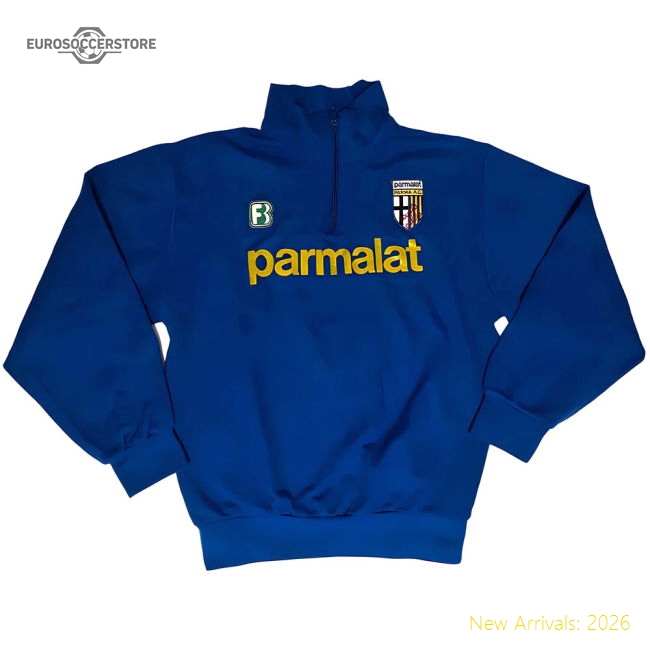 Parma 1990-91 Long Sleeve Training Top (Youth Team) ((Excellent) S)-Football Shirts Shop