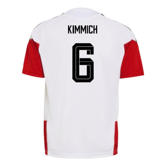 2026-2027 Germany Training Jersey (White) - Kids (Kimmich 6)-Football Shirts Shop