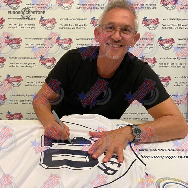 Tottenham Hotspur FC 1991 Lineker & Gascoigne Signed Shirts (Dual Framed)-Football Shirts Shop