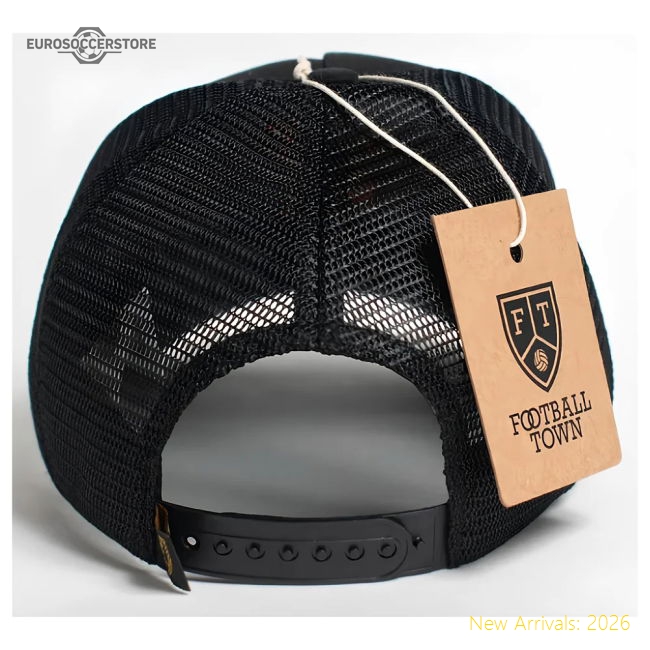 Holland 14 Tribute Pythagoras Trucker Cap (Black)-Football Shirts Shop