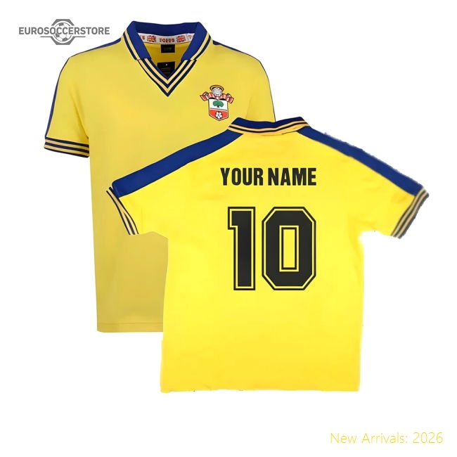Southampton 1975-1978 Retro Shirt (Your Name)-Football Shirts Shop