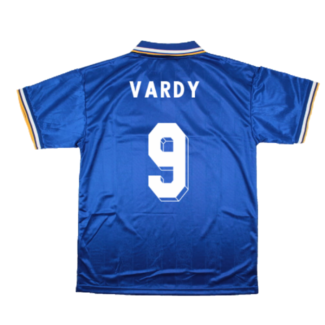 1995 Leicester City Home Retro Shirt (VARDY 9)-Football Shirts Shop