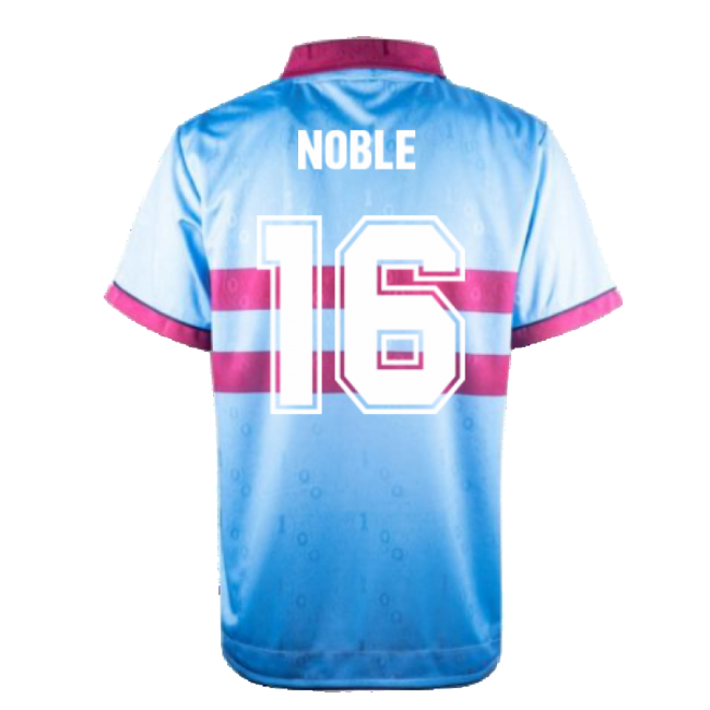 1995-1996 West Ham Away Retro Shirt (NOBLE 16)-Football Shirts Shop