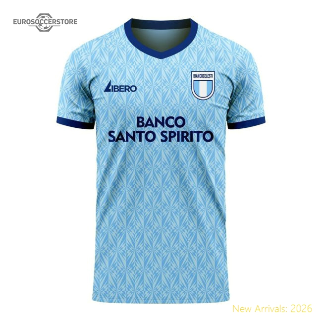 Lazio 1990s Home Retro Concept Kit (Libero) (PERUZZI 1)-Football Shirts Shop