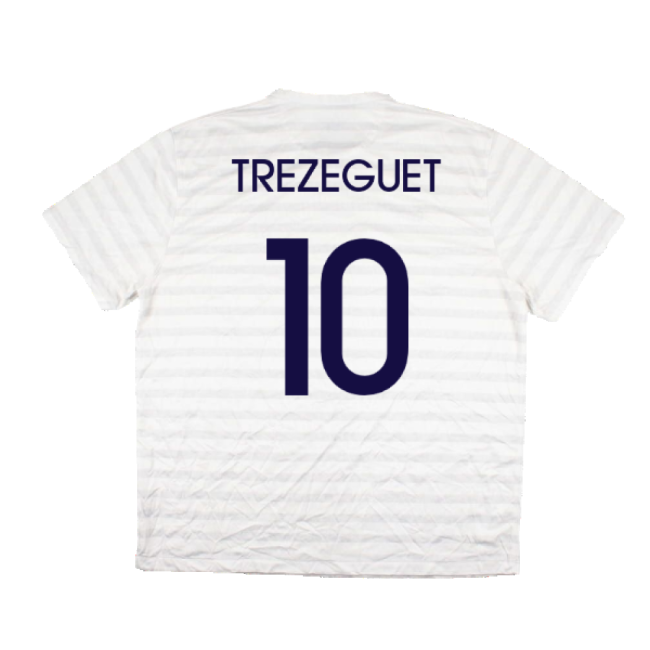 France 2014-15 Away Shirt ((Very Good) XXL) (Trezeguet 10)-Football Shirts Shop