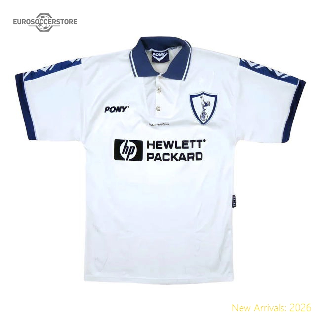 Tottenham 1995-97 Home Shirt (S) (Very Good)-Football Shirts Shop