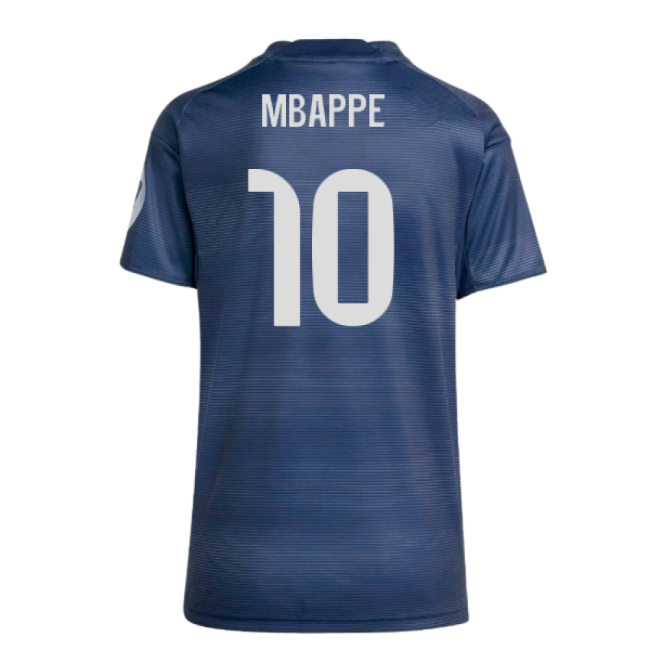 2025-2026 Real Madrid Authentic Away Shirt (Womens) (Mbappe 10)-Football Shirts Shop