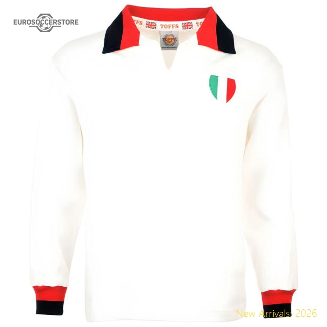 AC Milan 1963 European Cup Final Retro Football Shirt-Football Shirts Shop