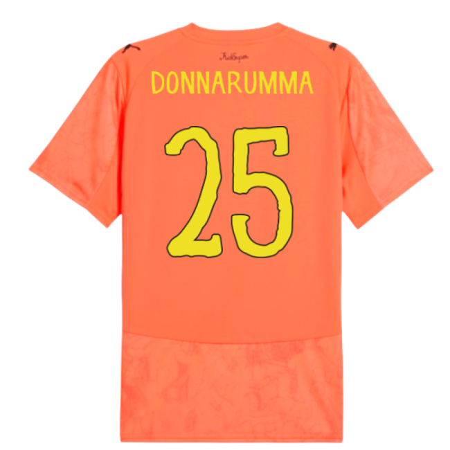 2025-2026 KIDSUPER x Manchester City CWC Shirt (Neon Sun) (Donnarumma 25)-Football Shirts Shop