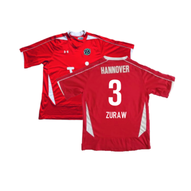 Hannover 2008-09 Home Shirt ((Excellent) M) (Zuraw 3)-Football Shirts Shop
