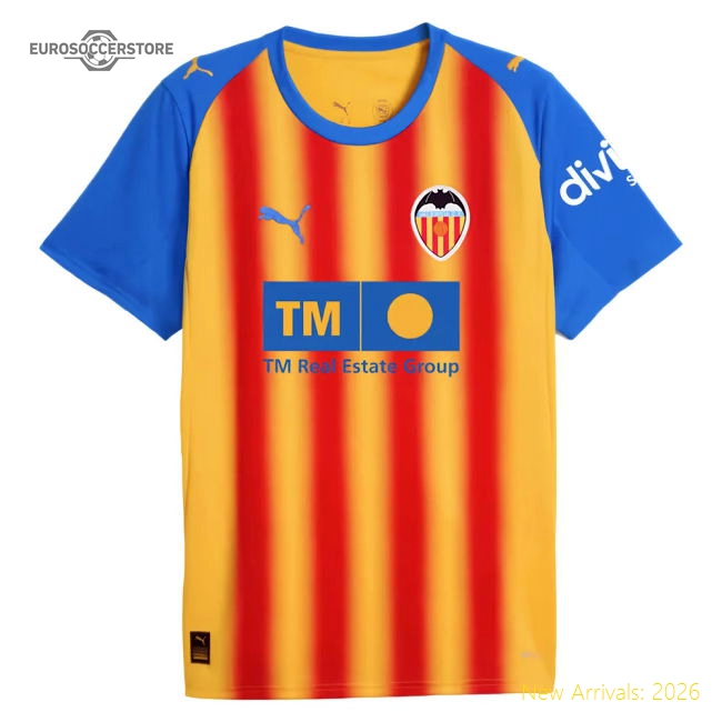 2025-2026 Valencia Third Shirt-Football Shirts Shop