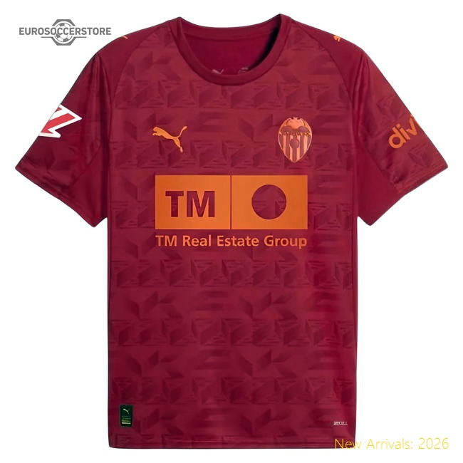 2025-2026 Valencia Away Shirt (Kids) (Your Name)-Football Shirts Shop