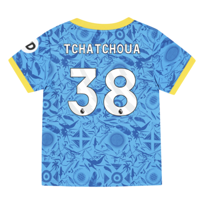 2025-2026 Wolves Third Infant Kit (Tchatchoua 38)-Football Shirts Shop