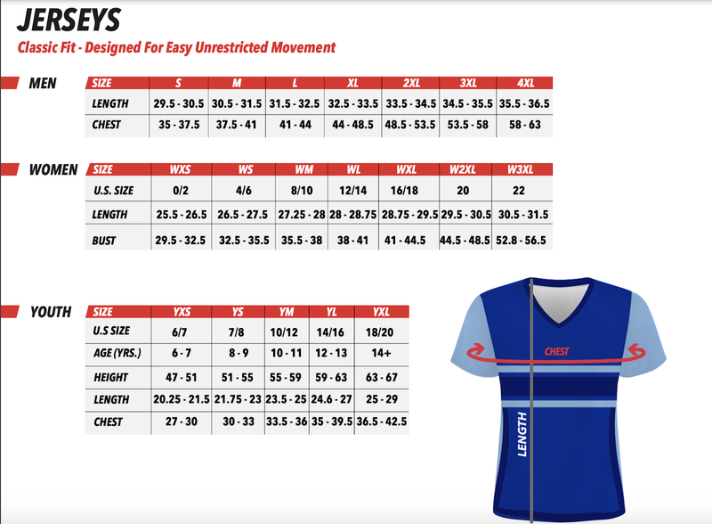How to measure your jersey size