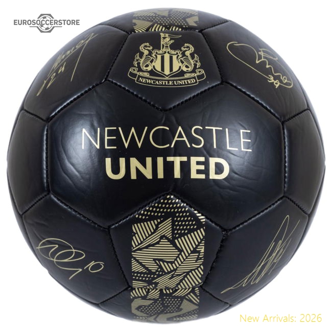 Newcastle United FC Sig Gold Phantom Football-Football Shirts Shop