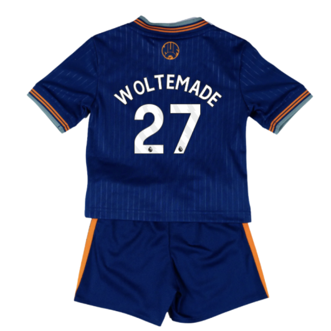 2025-2026 Newcastle Third Mini Kit (Woltemade 27)-Football Shirts Shop