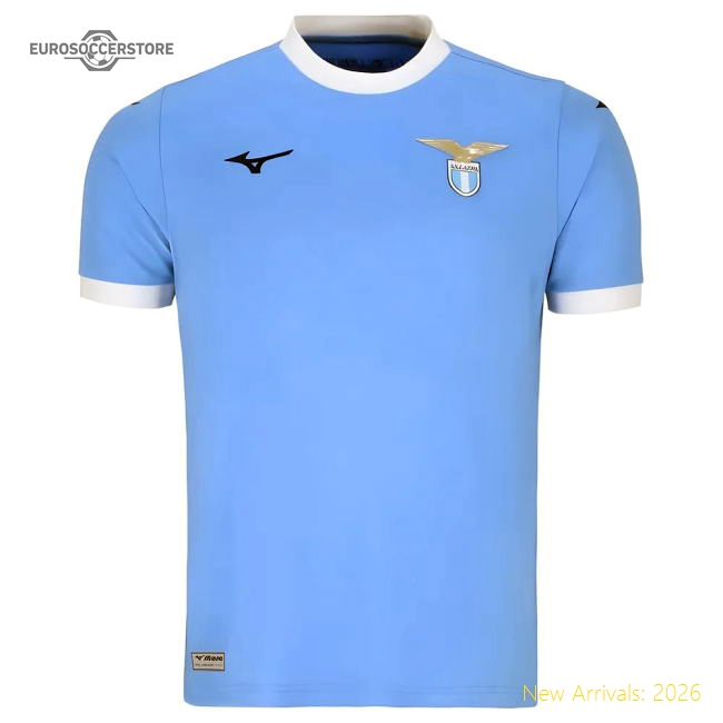 2025-2026 Lazio Home Shirt-Football Shirts Shop
