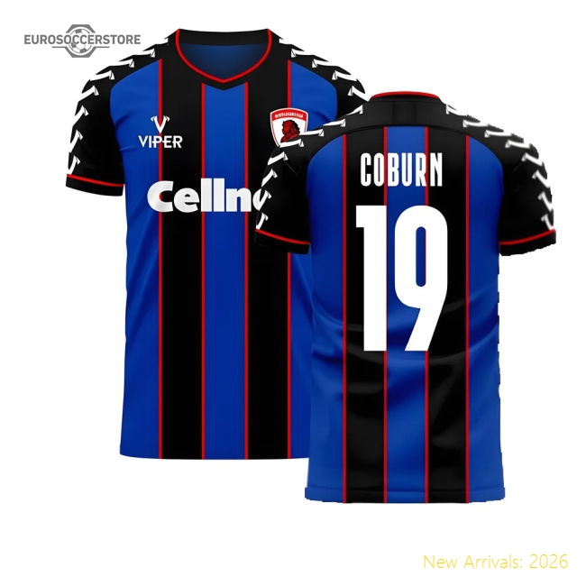 Middlesbrough 2025-2026 Away Concept Football Kit (Viper) (COBURN 19)-Football Shirts Shop