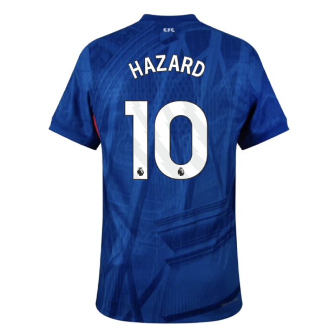 2025-2026 Chelsea Home Authentic Shirt (Hazard 10)-Football Shirts Shop