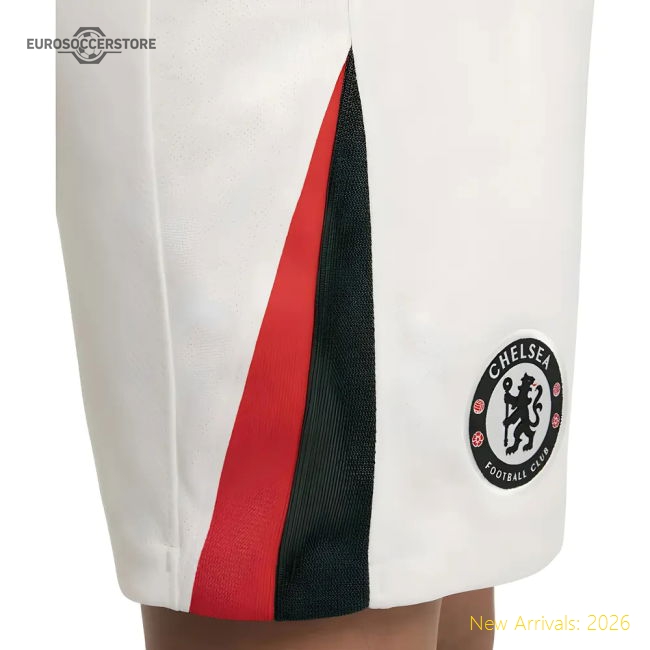 2025-2026 Chelsea Away Shorts (Grey) - Kids-Football Shirts Shop