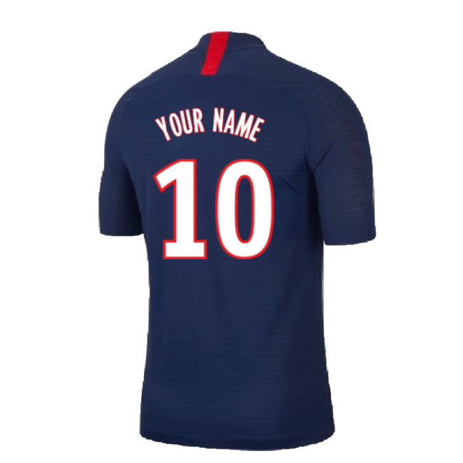 PSG 2019-20 Home Nike Vaporknit Shirt ((Mint) S) (Your Name)-Football Shirts Shop