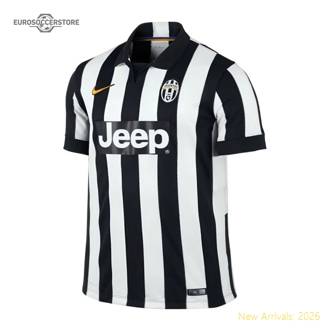 Juventus 2014-15 Home Shirt (S) Tevez #10 (Excellent)-Football Shirts Shop