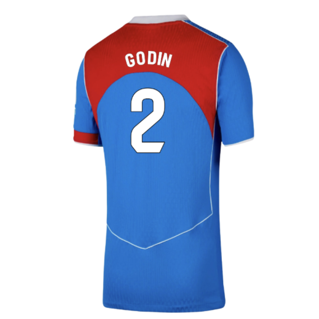 2025-2026 Atletico Madrid Authentic Third Shirt (Godin 2)-Football Shirts Shop