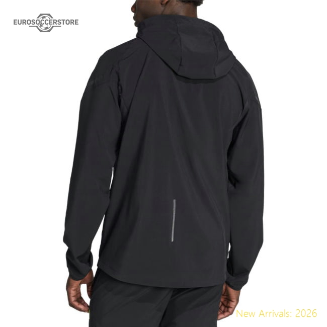 2025-2026 Real Madrid Pro Vis Tech Jacket (Black)-Football Shirts Shop