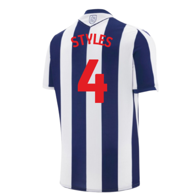 2025-2026 West Bromwich Albion WBA Home Shirt (Styles 4)-Football Shirts Shop