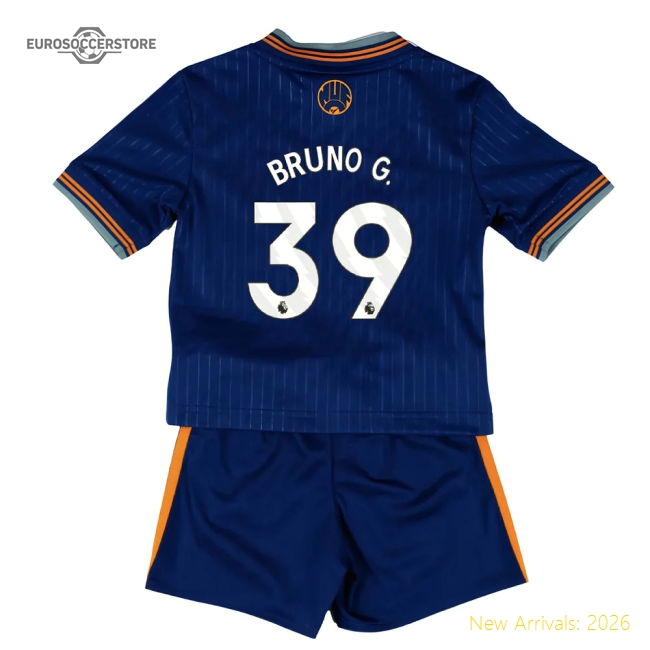 2025-2026 Newcastle Third Mini Kit (Bruno G. 39)-Football Shirts Shop