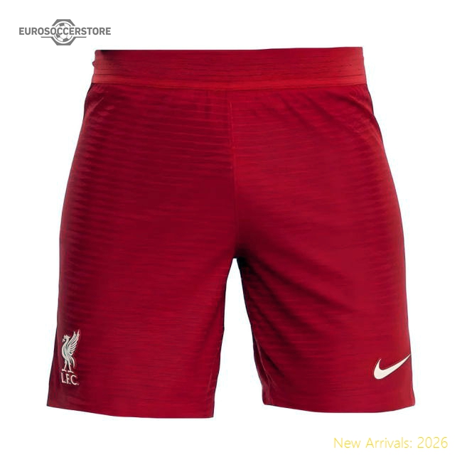 Liverpool 2021-2022 Vapor Home Shorts (Red)-Football Shirts Shop