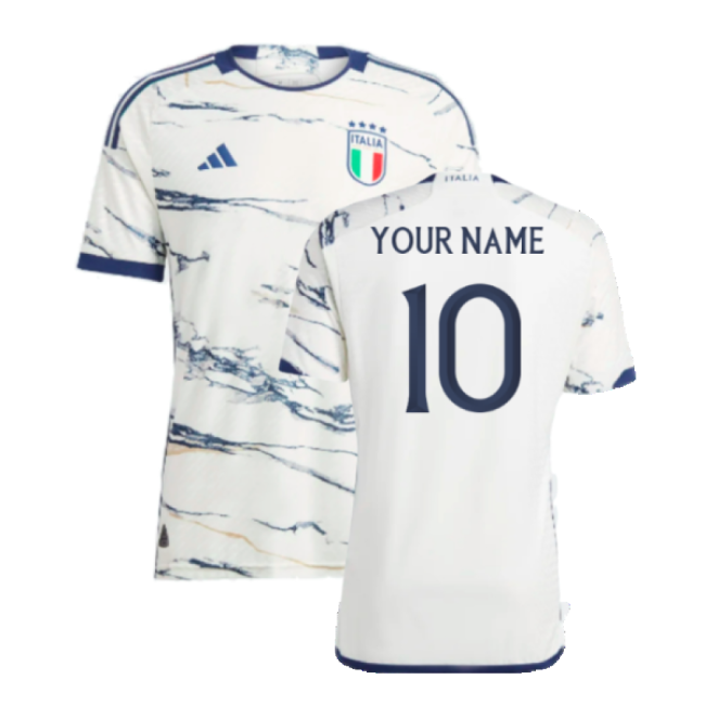 2023-2024 Italy Authentic Away Shirt (Your Name)-Football Shirts Shop