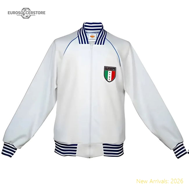 Italy 1982 World Cup Tracktop-Football Shirts Shop
