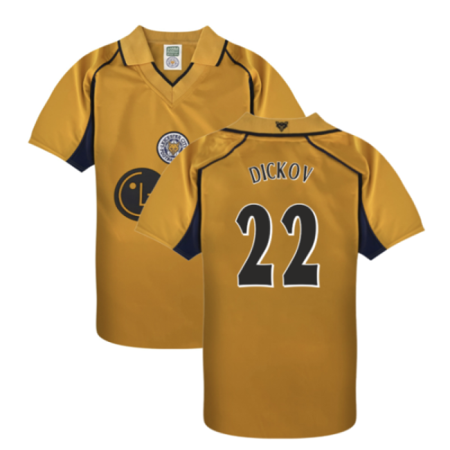 Leicester City 2002 Away Retro Shirt (Dickov 22)-Football Shirts Shop