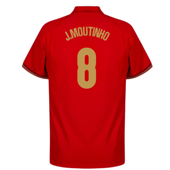 2020-2021 Portugal Home Shirt (J.Moutinho 8)-Football Shirts Shop
